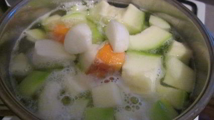 суп-пюре с кабачками