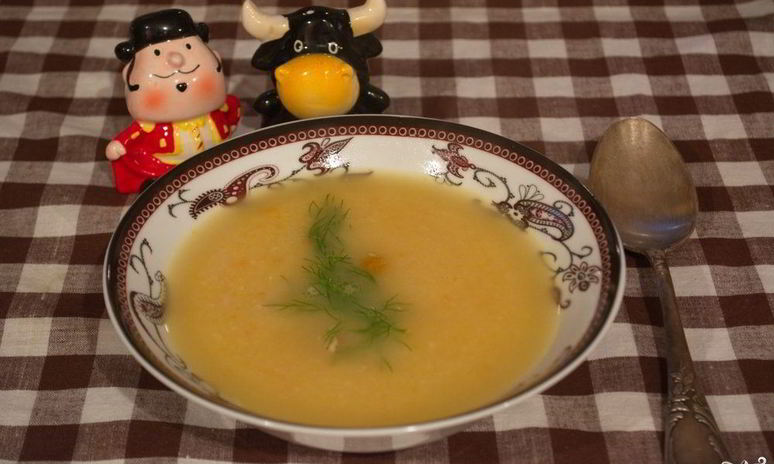 Рецепт супа-пюре с копченой курицей