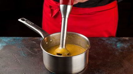 суп-пюре с красной чечевицей