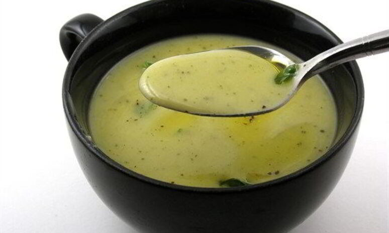 Рецепт супа-пюре с овечьим сыром