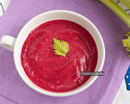 Свекольный суп-пюре