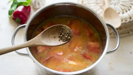 томатный суп-пюре