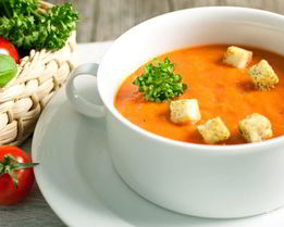 Тыквенный суп-пюре с сыром