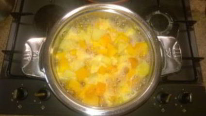 тыквенный суп-пюре со сливками