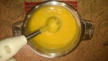 тыквенный суп-пюре со сливками