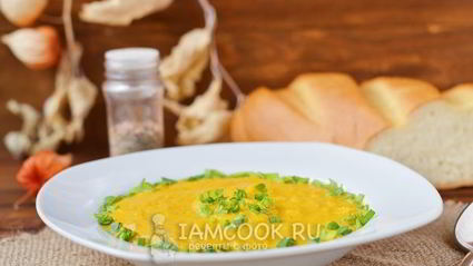 тыквенный суп-пюре в мультиварке