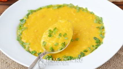 тыквенный суп-пюре в мультиварке