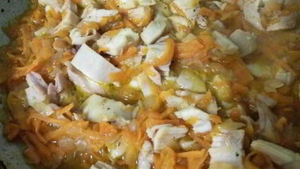 суп рисовый с мясом курицы