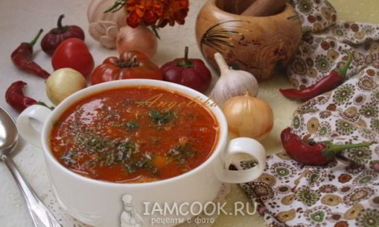 Рецепт супа с мясным фаршем в восточном стиле