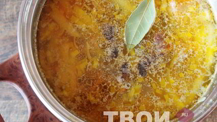 суп с рисом