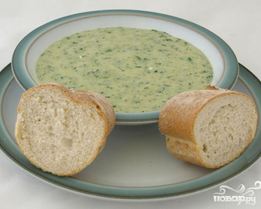 Суп с сыром и цукини