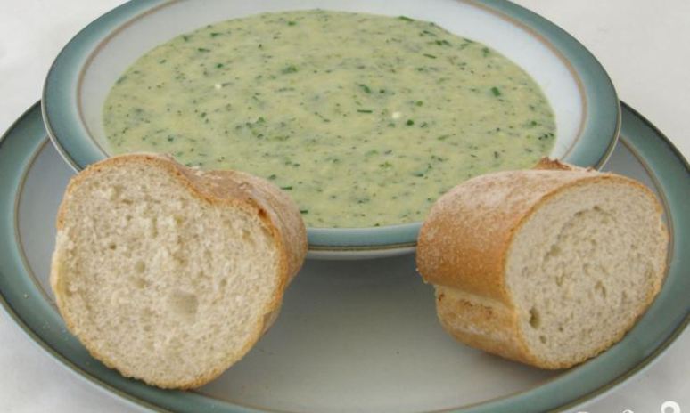 Рецепт супа с сыром и цукини