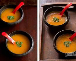 Томатно-морковный суп