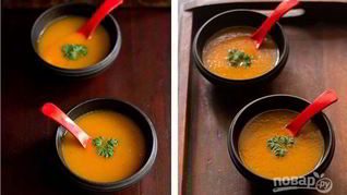 Томатно-морковный суп