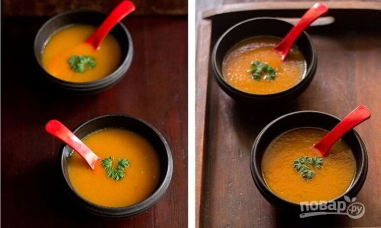 Рецепт томатна-морковного суп