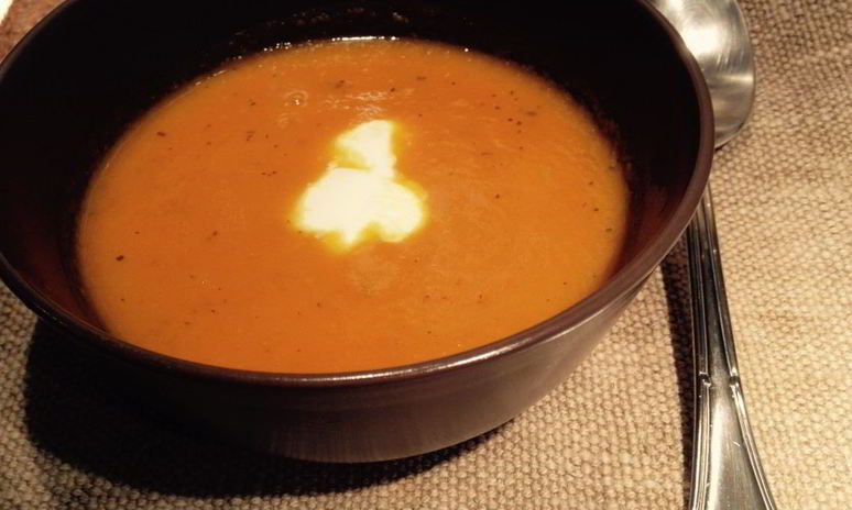 Рецепт тыквенно-цитрусового суп