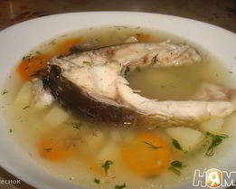 Уха из карпа