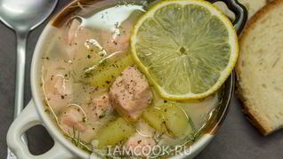 Уха из красной рыбы