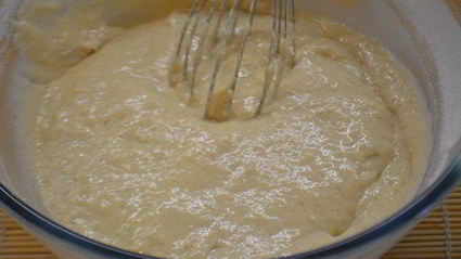 американские панкейки со сметанно-манговым соусом