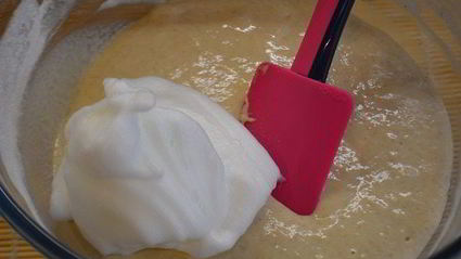 американские панкейки со сметанно-манговым соусом