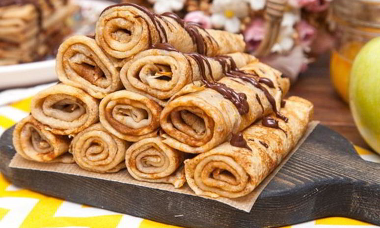 Рецепт аппетитных блинов с шоколадом