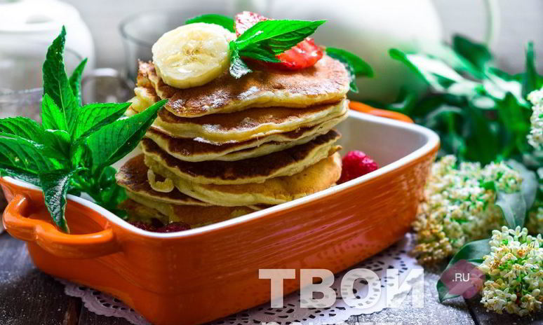 Рецепт банановых панкейков