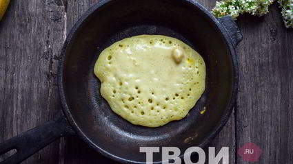 банановые панкейки