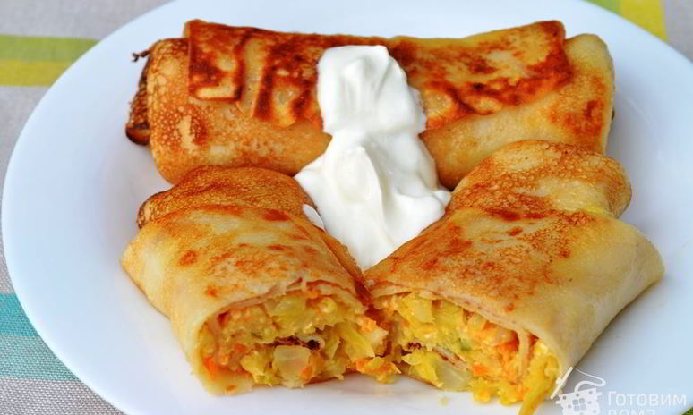 Рецепт белорусских налистников