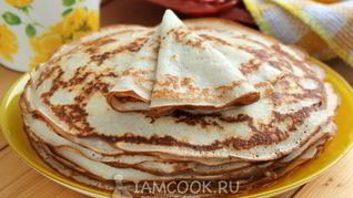 Блинчики лимонные