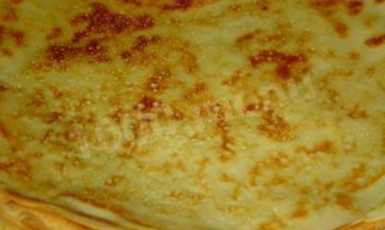 Рецепт блинчиков на майонезе