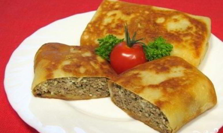 Рецепт блинчиков с говяжьей печенью