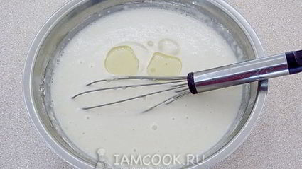 блинчики с корицей и сахаром