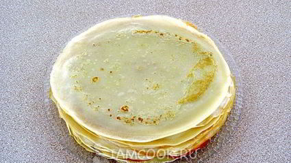 блинчики с корицей и сахаром