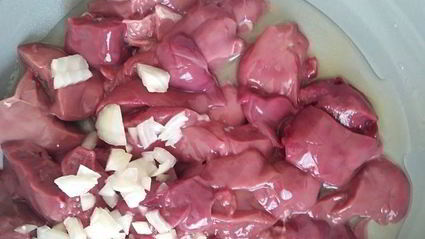 блинчики с печеночной начинкой