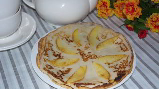 Блинчики с припеком