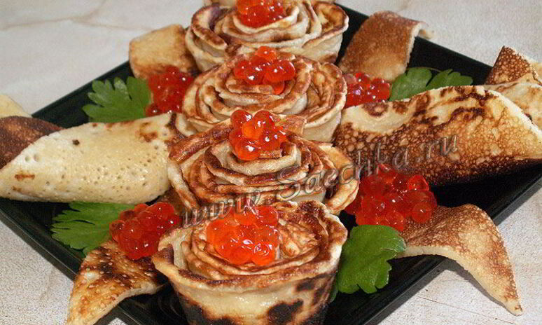 Рецепт блинов для любимого