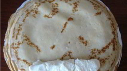 блины, фаршированные творогом