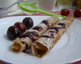 Блины из гречневой и пшеничной муки