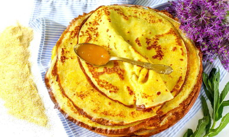 Рецепт блинов из кукурузной муки