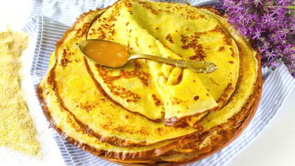 блины из кукурузной муки