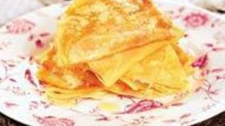 Блины кружевные в пенке