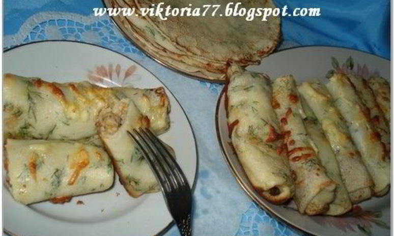 Рецепт блинов морковных, рисово-сырные, укропные