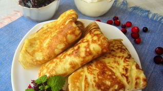 Блины на опаре