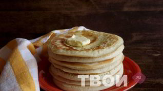 Блины на сыворотке