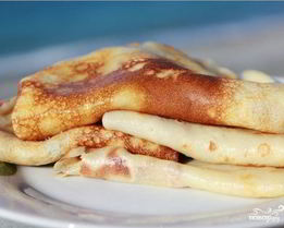 Блины на топленом молоке