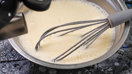 блины с дырочками с кипятком