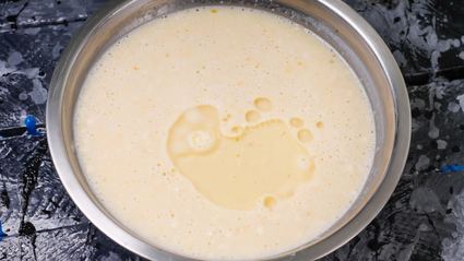 блины с дырочками с кипятком