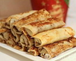 Блины с фаршем