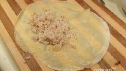 блины с индейкой