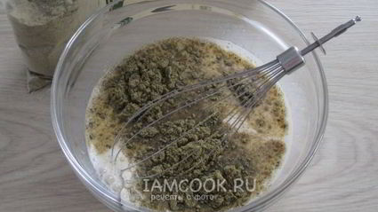 блины с конопляной мукой